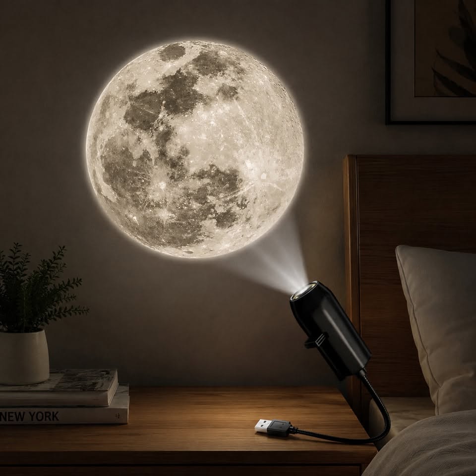 Galaxy & Planet Projector Night Light